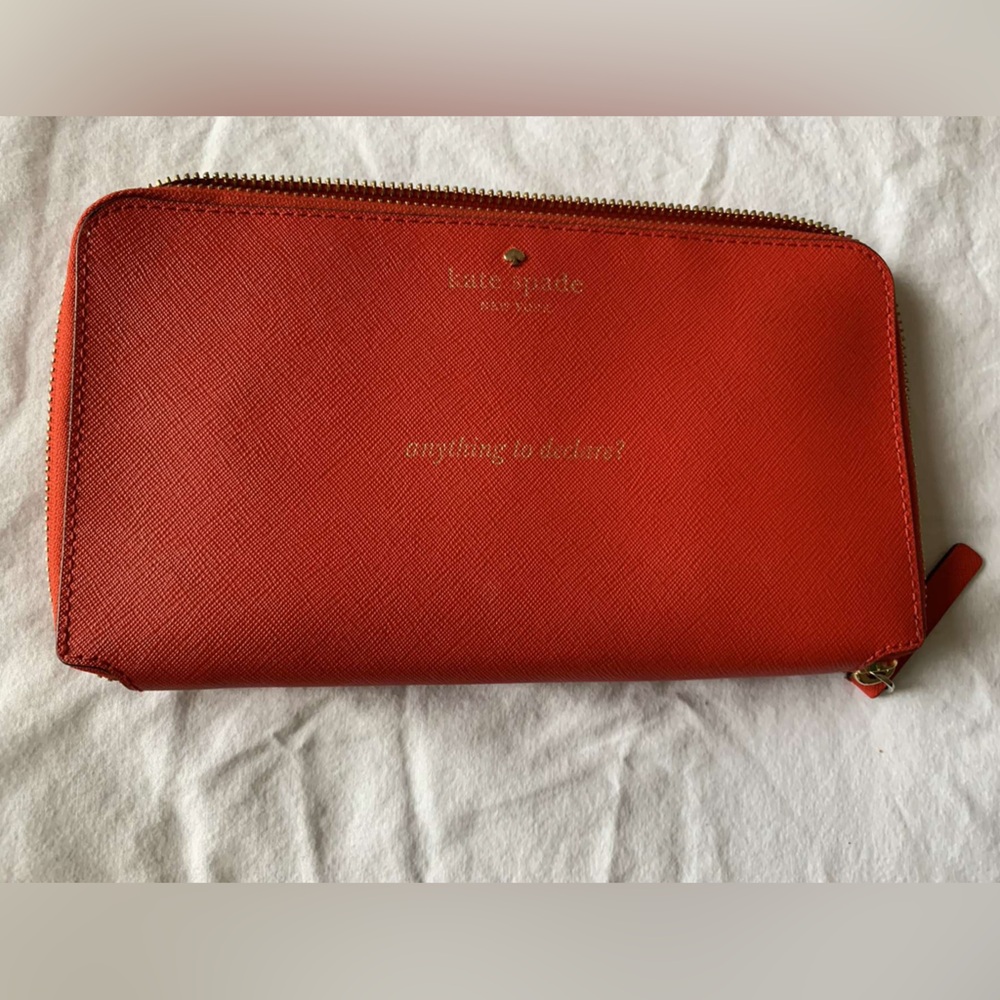 Travel “Anything to Declare” Kate Spade Wallet